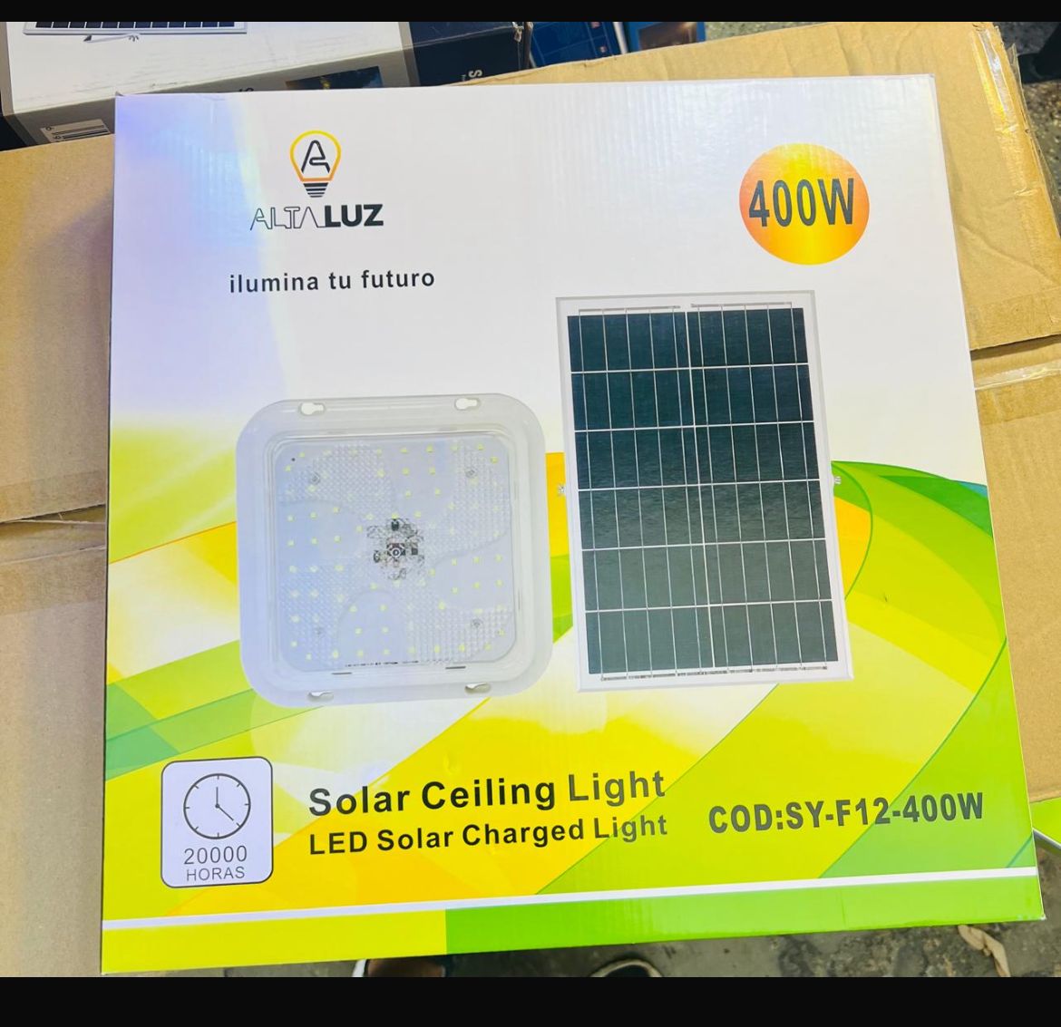 Plafon solar de 400